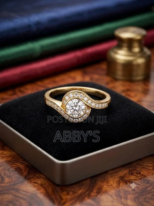 High Grade Non Fading Gold Plated Promise/Engagement · Photo 1