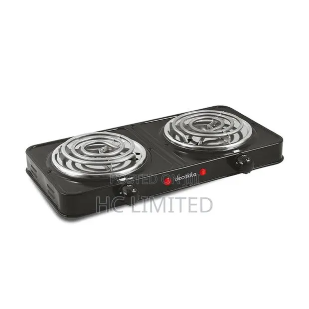Decakila Double Hot Plate 1000w*2 - Kecc002b · Photo 1