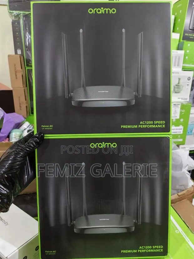 Oraimo Falcon AC Dual Band WiFi 5 Router | 2.4G + 5G · Photo 1