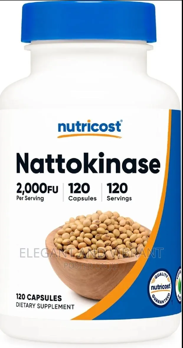 Nutricost Nattokinase 2,000fu, 120 Capsules - Gluten Free · Photo 1