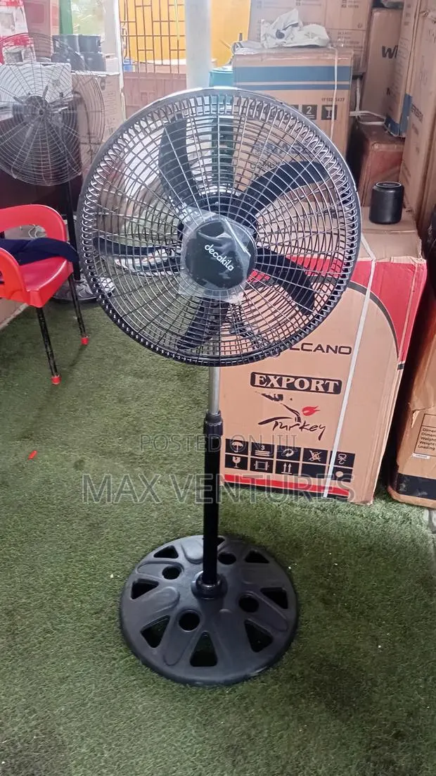 High-Speed Decakila Standing Fan Available · Photo 1