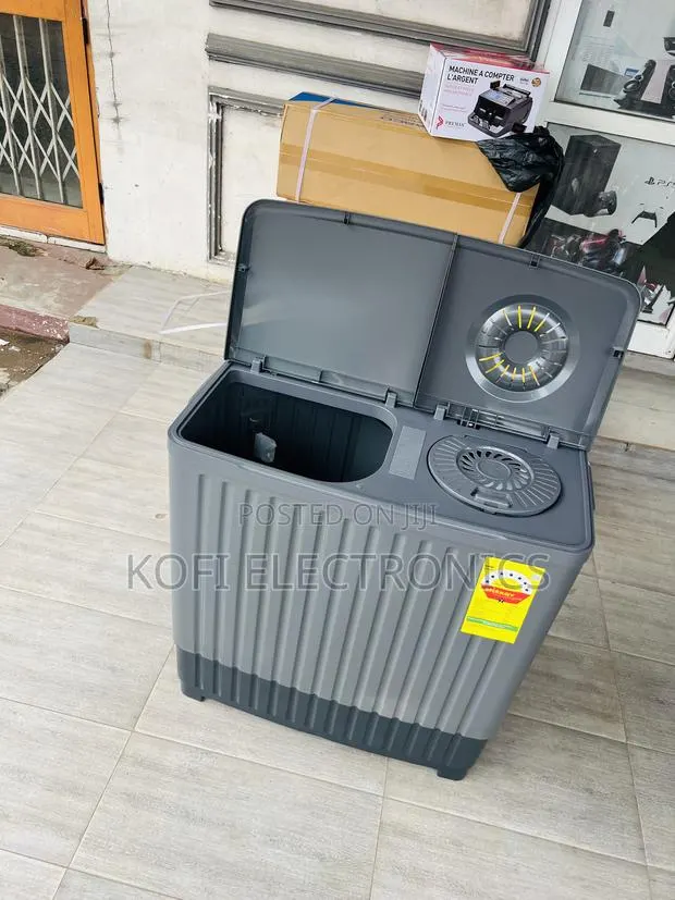 Nasco 11kg Twin Tub Washing Machine - Grey(Not Rusty) · Photo 1