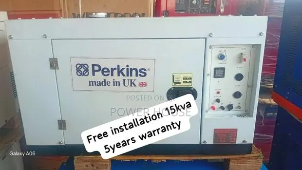 Perkins 15kVA Diesel Generator – Reliable Power 15kva · Photo 1