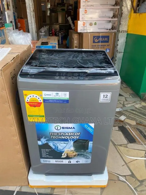 Best Quality Sigma 10.5kg Fully Automatic Washing Machine · Photo 1