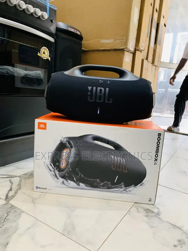Call for JBL Boombox 4 Portable Bluetooth,Waterproof,Deep Bass - Black · Photo 1