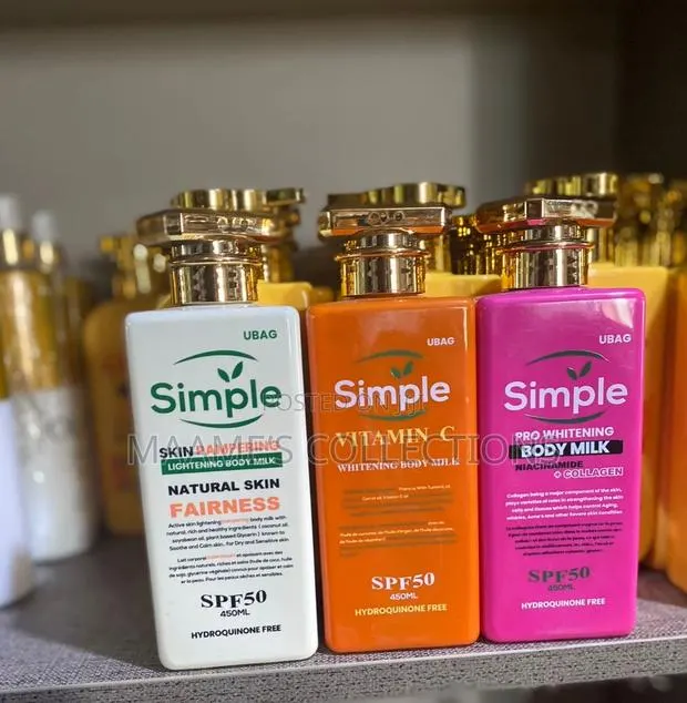 Simple Skin Pampering Lightening Body Milk · Photo 1