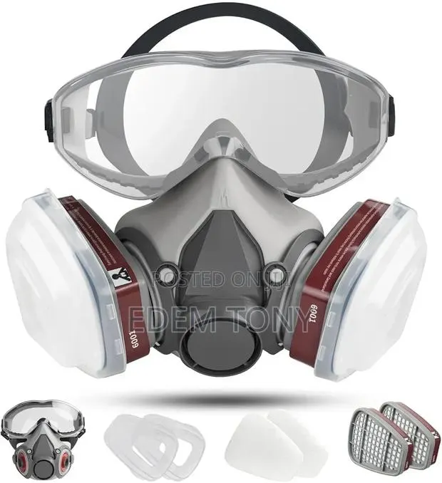 Reusable Half Face Cover Respirator Set · Photo 1