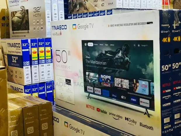 Nasco 50-Inch Smart Google Tv · Photo 1