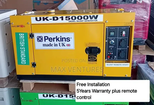 Original Perkins 15kva Diesel G*Enerator – R*Emote · Photo 1