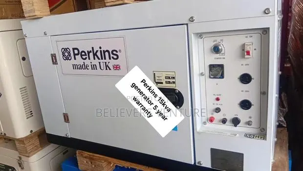 Perkins 15KVA Genset – Heavy-Duty Power for Every Need · Photo 1
