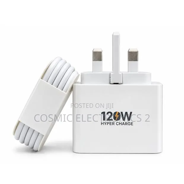 Regrsi 120W Hyper Fast Charger With USB Type-C Port – CH-NOTE12