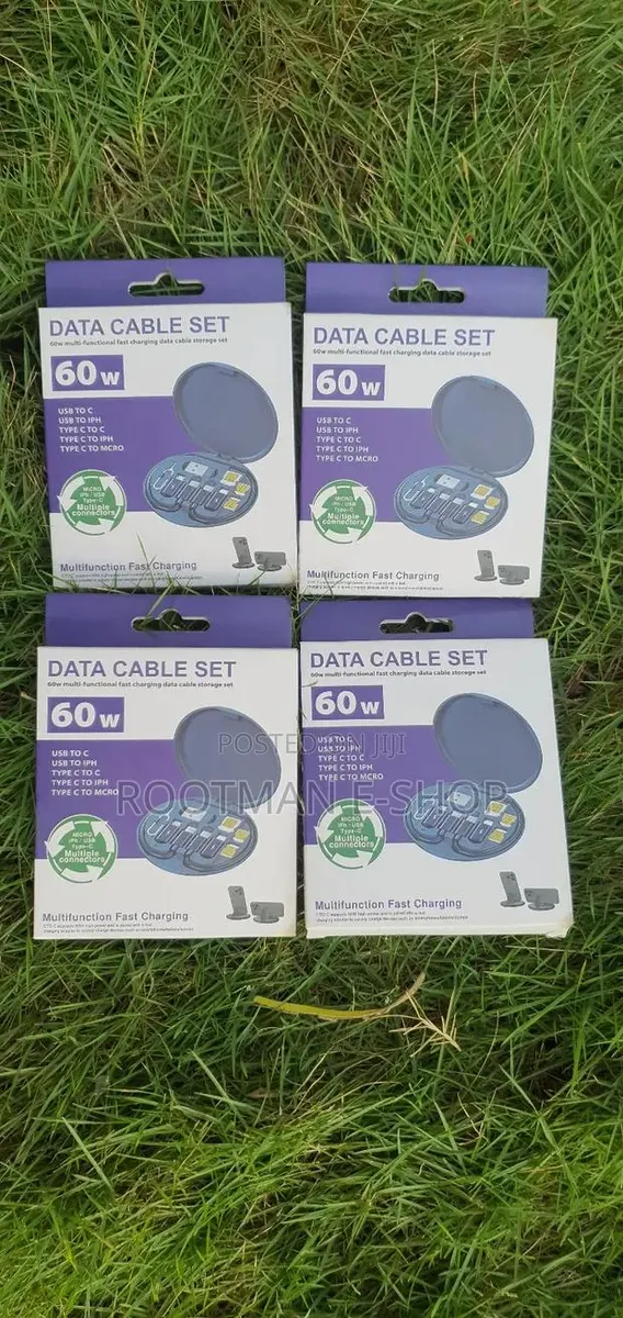 Amazing Data Cable Link Set With 60w Cable and Adapters · Photo 1
