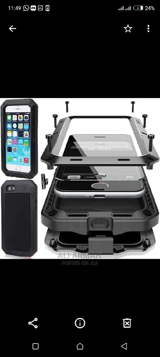 Brine New iPhone 7 Plus and 8 Plus Armor Metallic Case · Photo 1