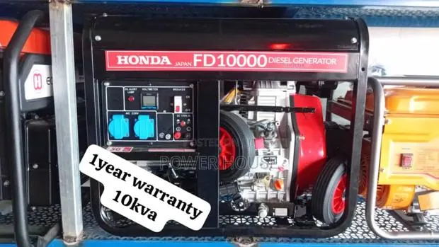 Aircool Legacy Honda Diesel Engine 10kva 13000watts · Photo 1
