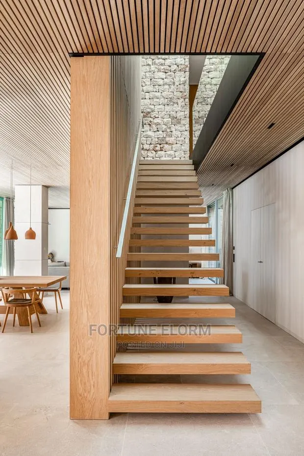 Futuristic Floating Staircase. · Photo 1