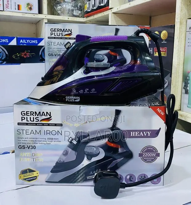 German Plus Heavy Steam Iron · Photo 1