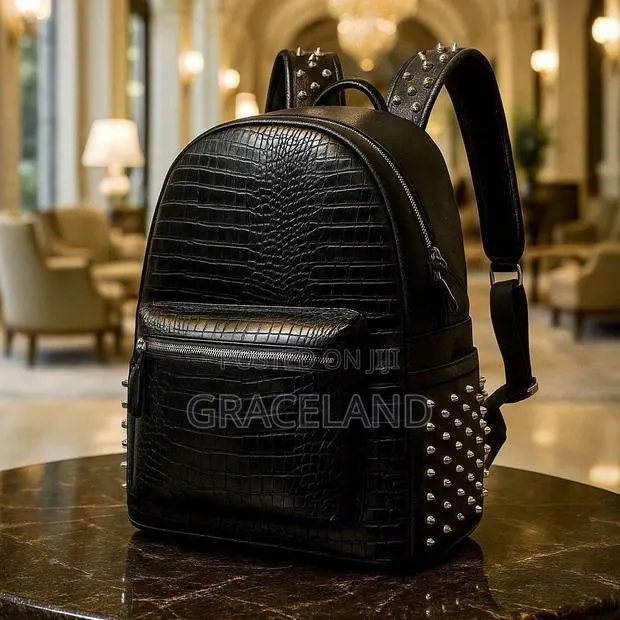 This Is Original Pure Real Leather Backpack Bag for Laptop Macbook 13 · Photo 1