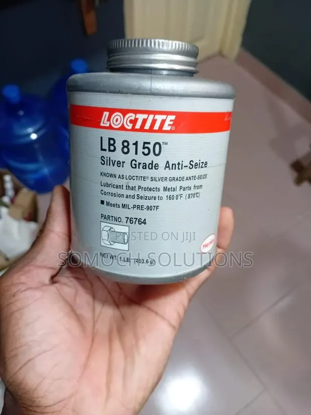 LOCTITE LB 8150 and 8008– Silver Grade Anti-Seize Lubricant (453.6g) · Photo 1