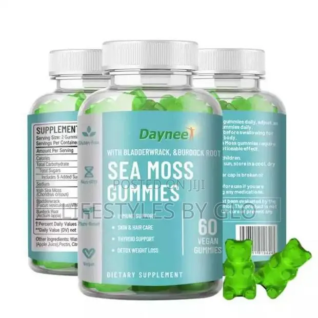 Sea Moss With Bladderwrack Burdock Gummies -Irish Sea Moss · Photo 1