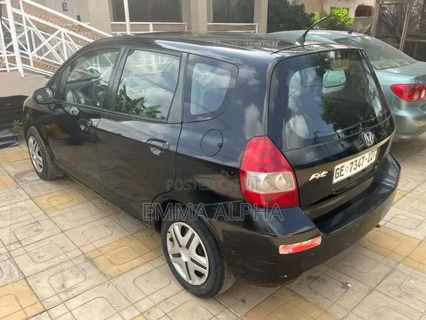 Honda Fit Automatic 2008 Black · Photo 1