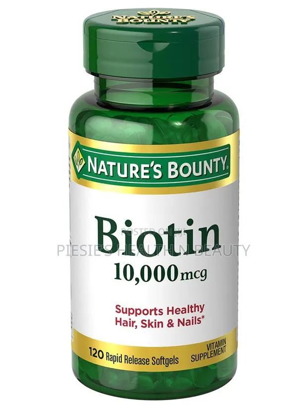 Nature’S Bounty Biotin 10,000 MCG 120 Softgels · Photo 1