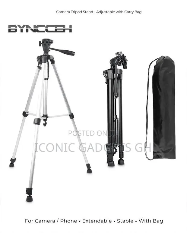 4.8ft Camera Tripod Stand · Photo 1