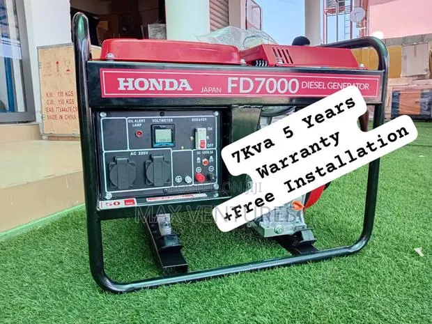 Honda 7000watts Diesel Power Backup · Photo 1