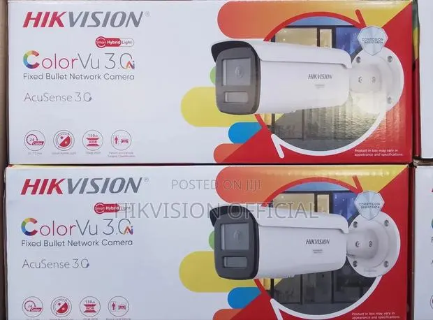 Hikvision 4mp Ip Acusense 3.0 Bullet Ai Ds-2cd2t47g3-Liy · Photo 1