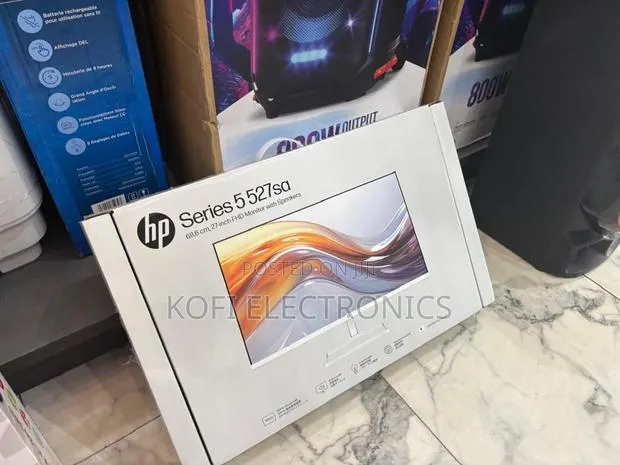 Hp 527sa Monitor Clean Design, Clear Picture · Photo 1
