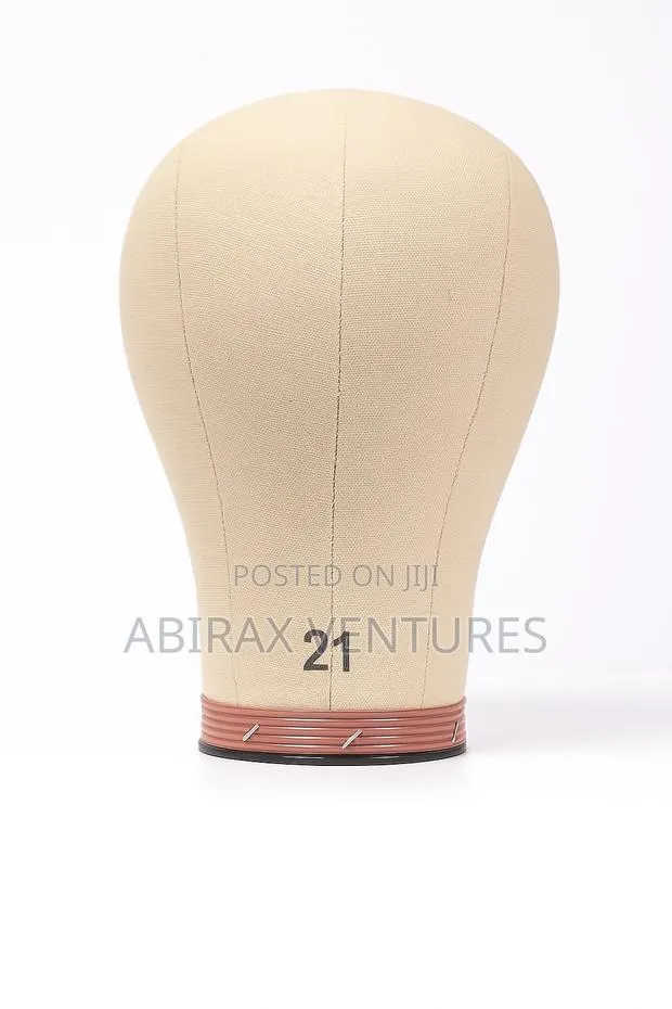 21 Inches Pro Canvas Mannequin Head · Photo 1