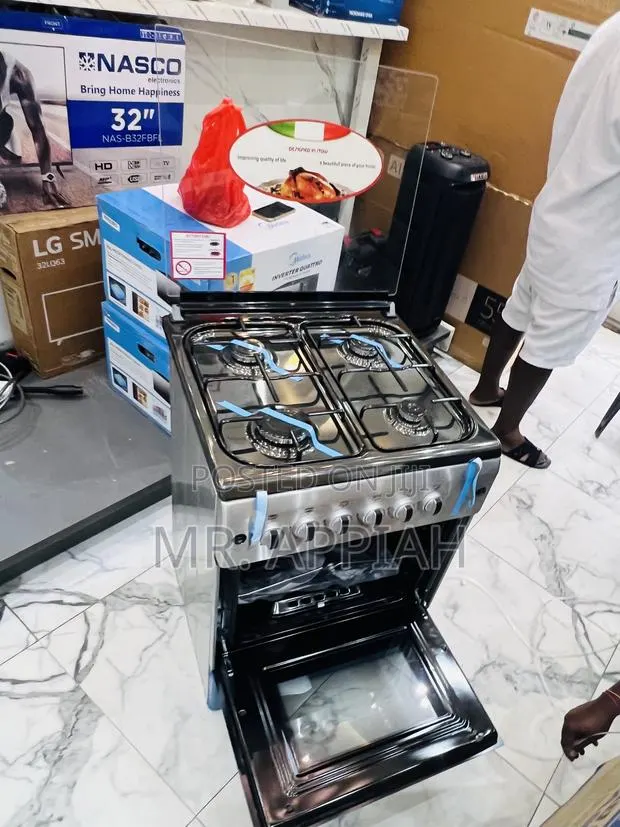 Super Classic Ferre 50x60cm 4 Gas Cooker(Gray) · Photo 1