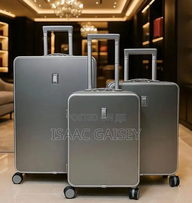 3 in 1 Executive Durable/Luxurious Zipless Luggages With Cup Holder · Photo 1