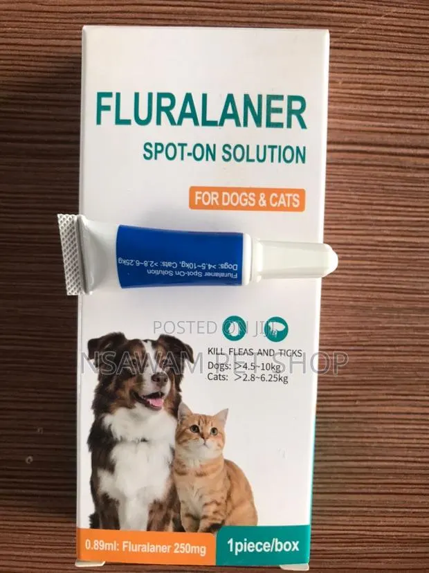 Fluralaner Topical Drops/Spot on for Ticks and Fleas · Photo 1
