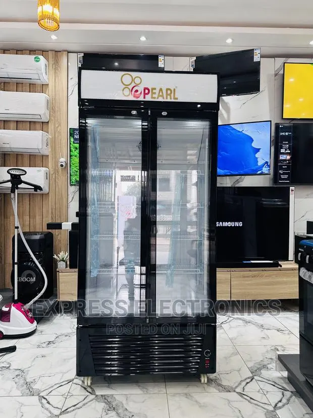 PVC 622-2b. Double Door Fridge Pearl · Photo 1