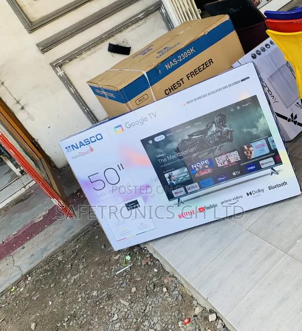 Choose Nasco 50”Uhd Smart Flat Vidaa-Nas-H50fs-Vid Television · Photo 1