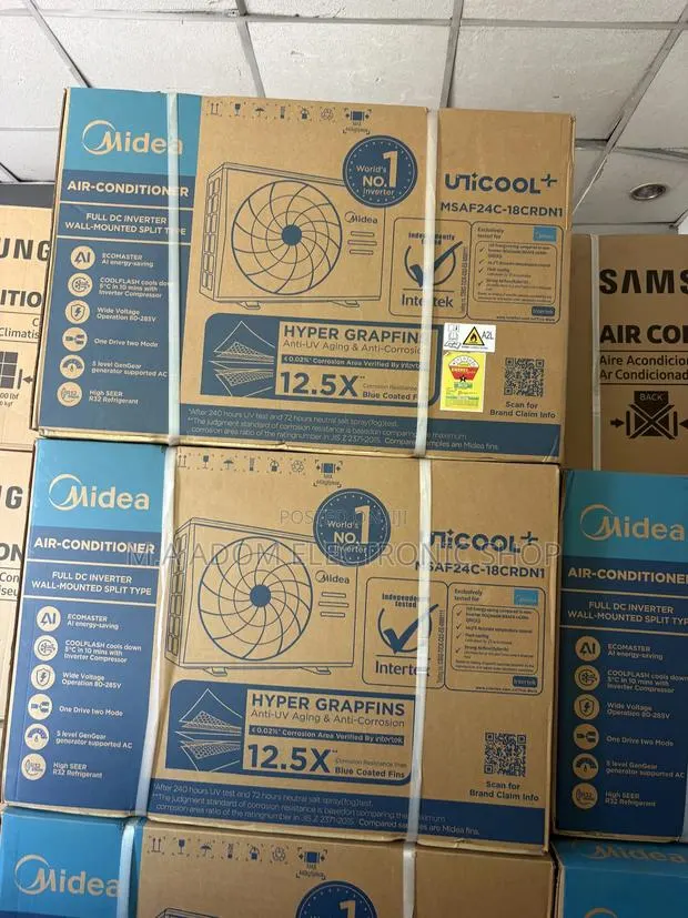 70% Energy Saving Midea 2.5 Inverter Air Conditioner · Photo 1