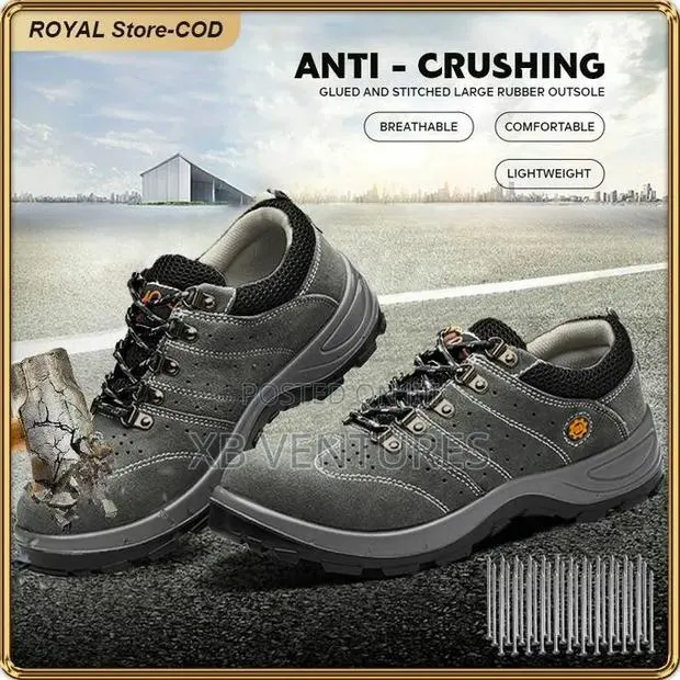 Amall to Big Size 36-46 Steel Toe Work Safety Shoes · Photo 1
