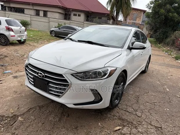 Hyundai Elantra 2017 White · Photo 1