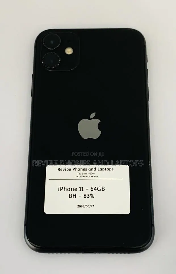 Apple iPhone 11 64 GB Black · Photo 1