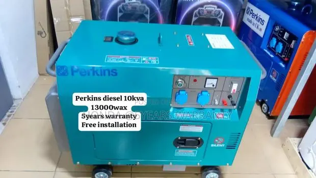 Powering Prosperity Perkins Generator 10kva 13000watt Diesel · Photo 1