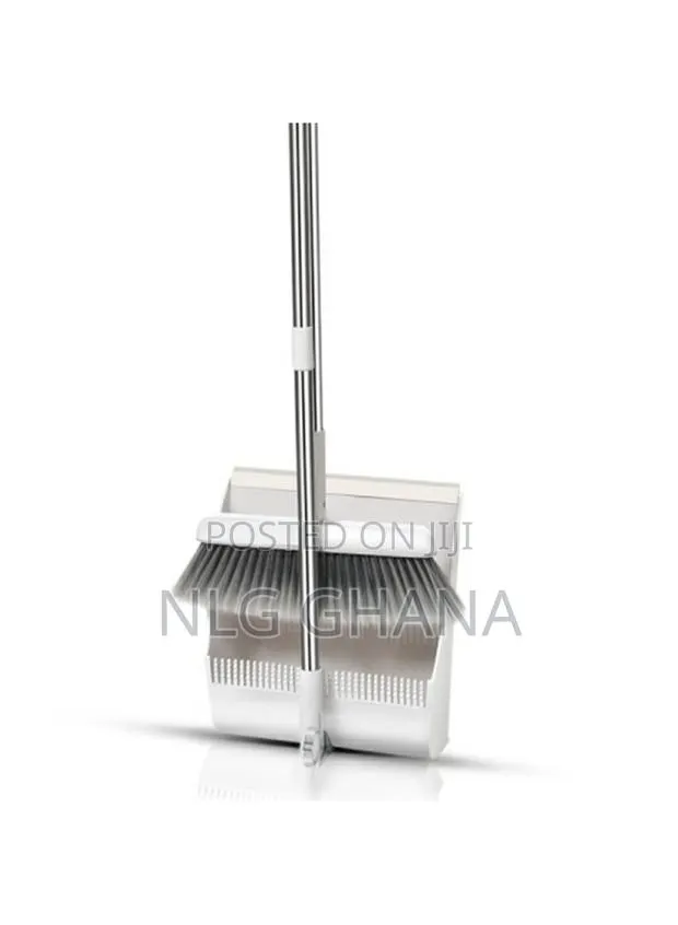 Long-Handled Brush and Dustpan Set, Upright Standing Dust. Tvx26495 · Photo 1
