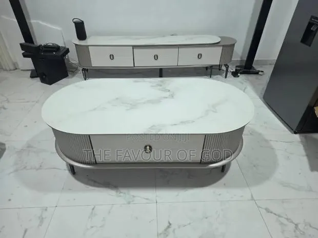 A Modern Tv Stand With Center Table · Photo 1