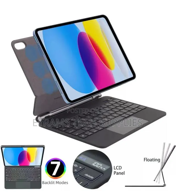 Magic Keyboard Apple iPad 10/11th Gen Magnetic Floating LCD · Photo 1