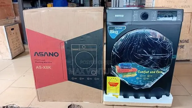 Asano Front Load Washer – Heavy Duty No Dull Machine · Photo 1