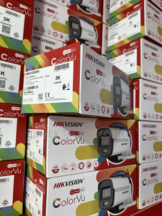 Hikvision Colorvu With Audio 3k/5mp Ds-2ce10kf0t-LPFS Bullet Analog · Photo 1