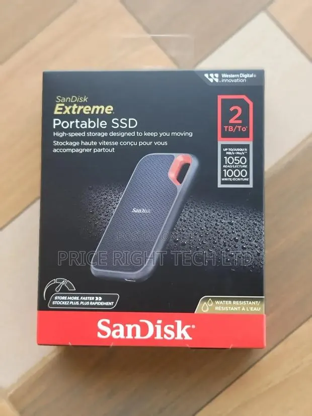 Brand New 2tb Extreme Sandisk Portable SSD · Photo 1