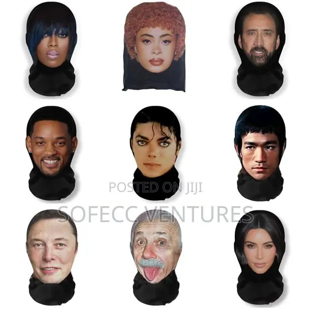 Funny Internet Celebrity Headset Mask · Photo 1
