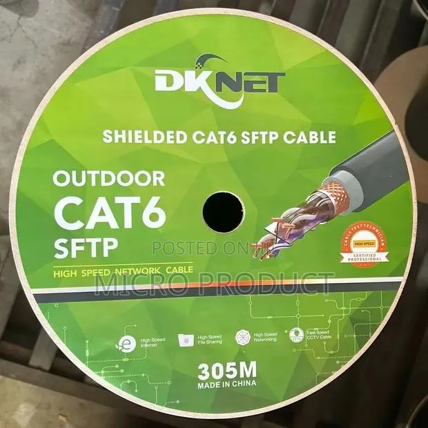 Dknet Cat 6 SFTP Cable · Photo 1