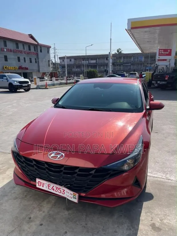 Hyundai Elantra 2021 Red · Photo 1