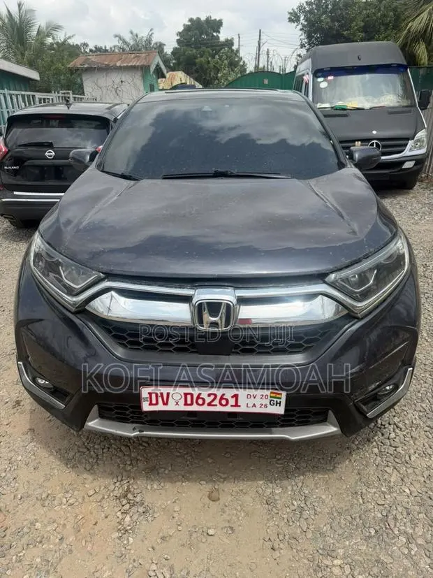 Honda CR-V EX FWD 2018 Black · Photo 1